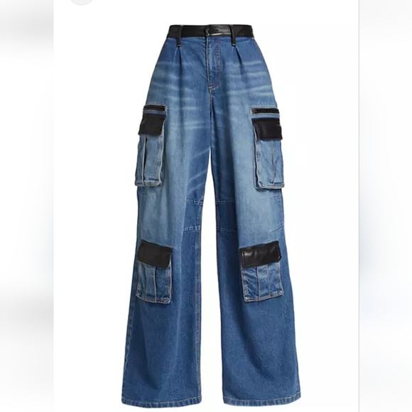 ALICE + OLIVIA Cargo Jeans - Picture 6 of 14